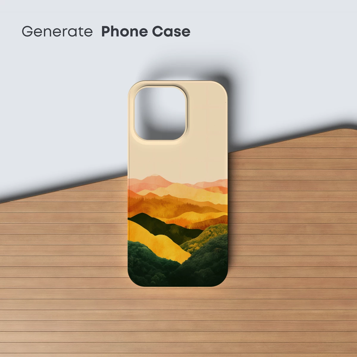 Golden Hues of Mountain Serenity - Image 3