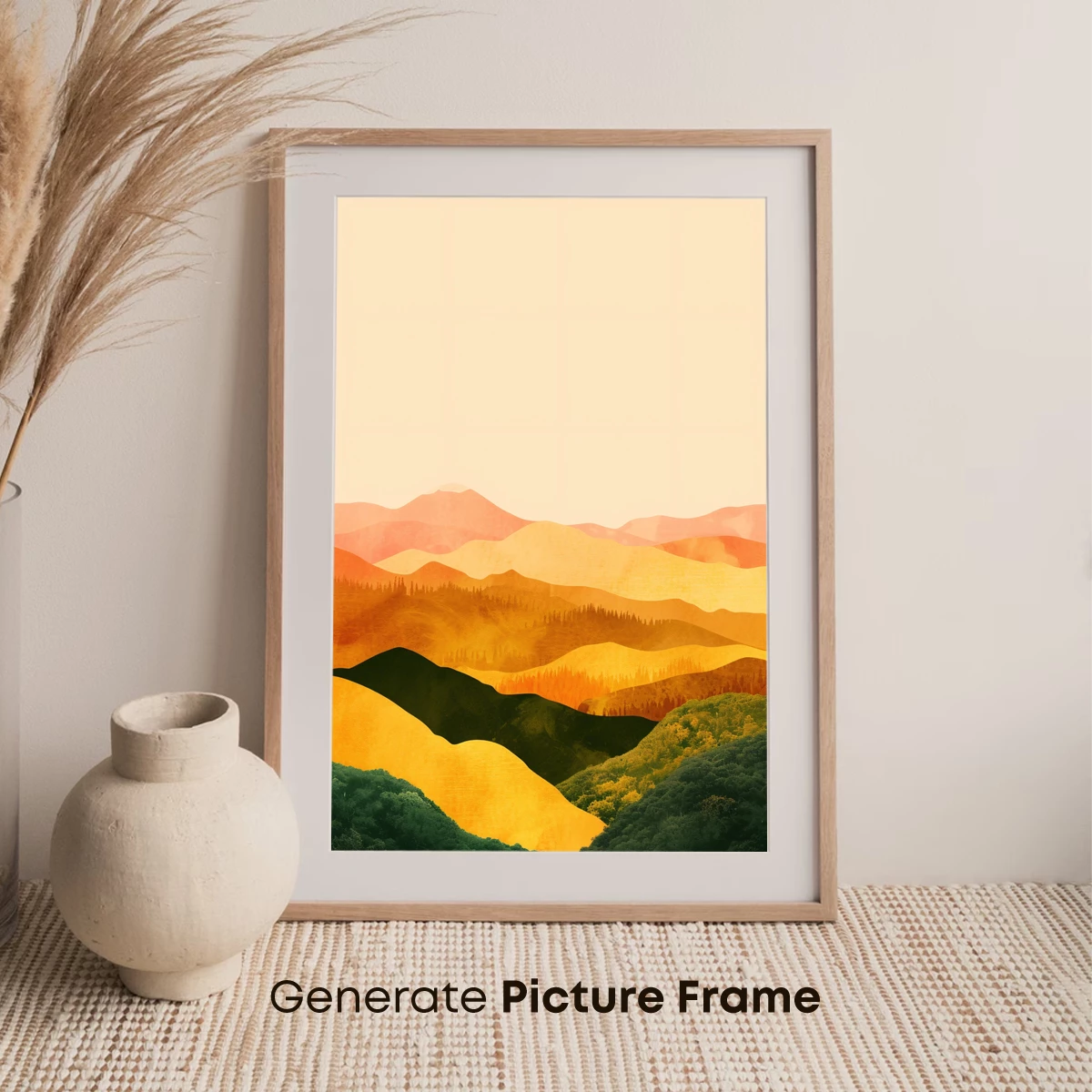 Golden Hues of Mountain Serenity - Image 7