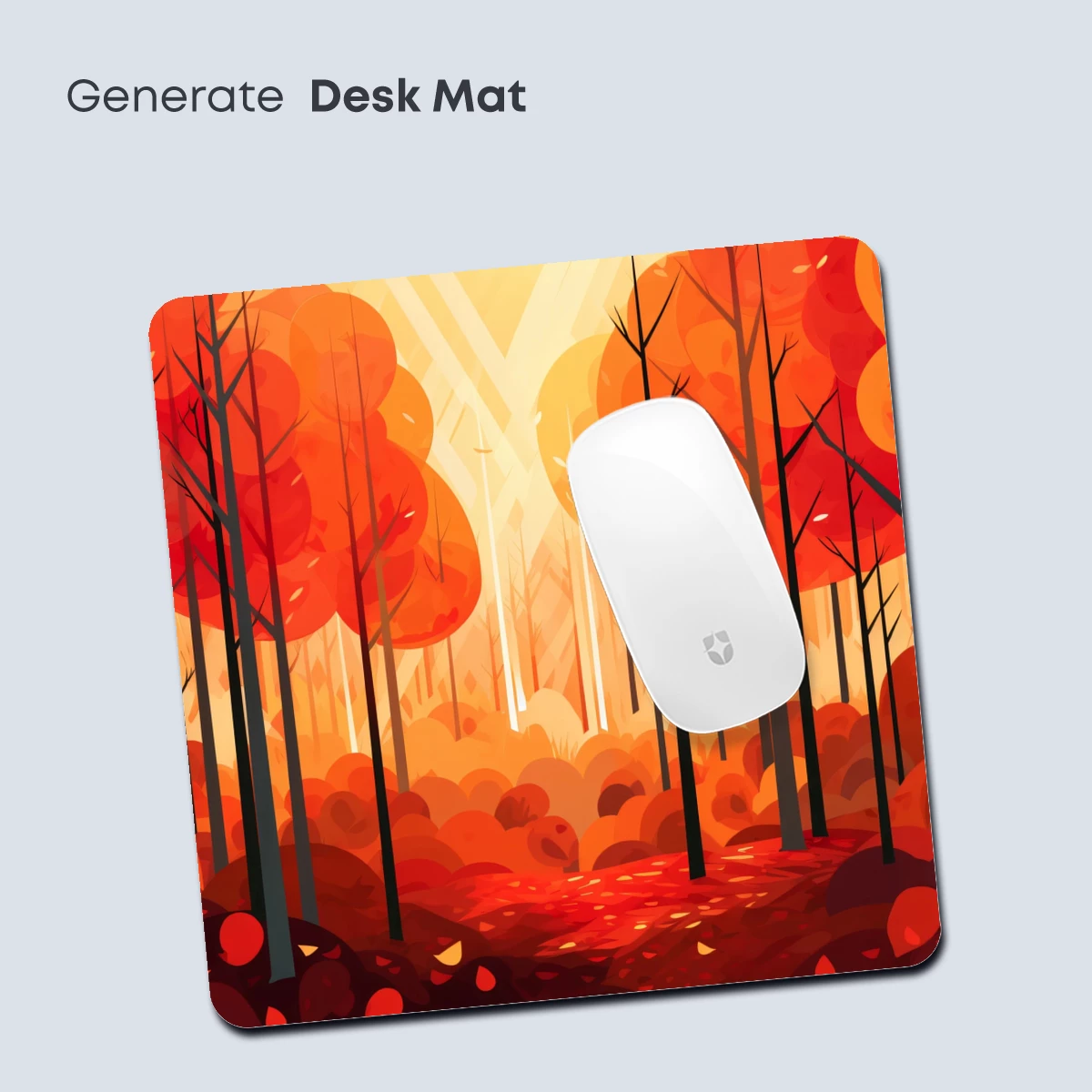 Autumn Blaze: A Forest of Fiery Oranges and Reds - Image 4