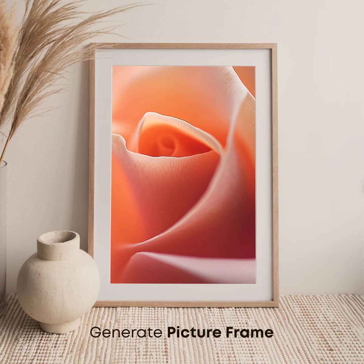 Coral Rose Whispers: Soft Petal Elegance - Image 7