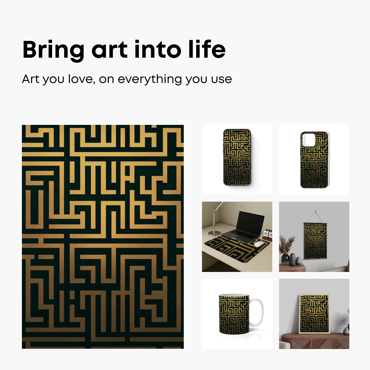 Golden Labyrinth: Elegance in Complexity Golden Labyrinth: Elegance in Complexity