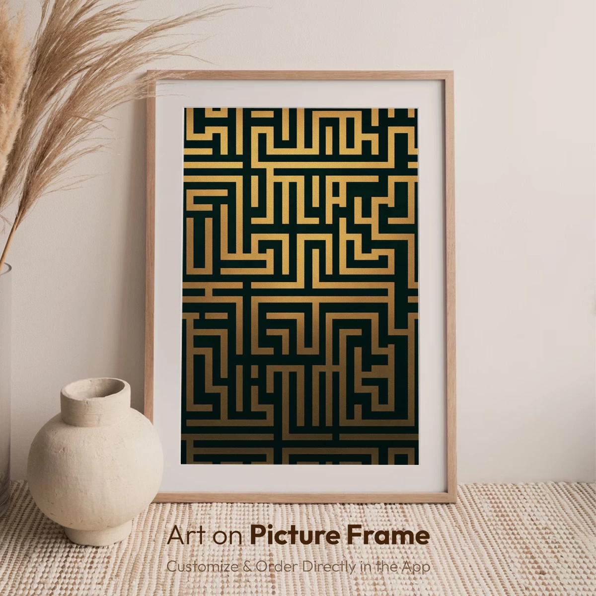 Golden Labyrinth: Elegance in Complexity - Image 6