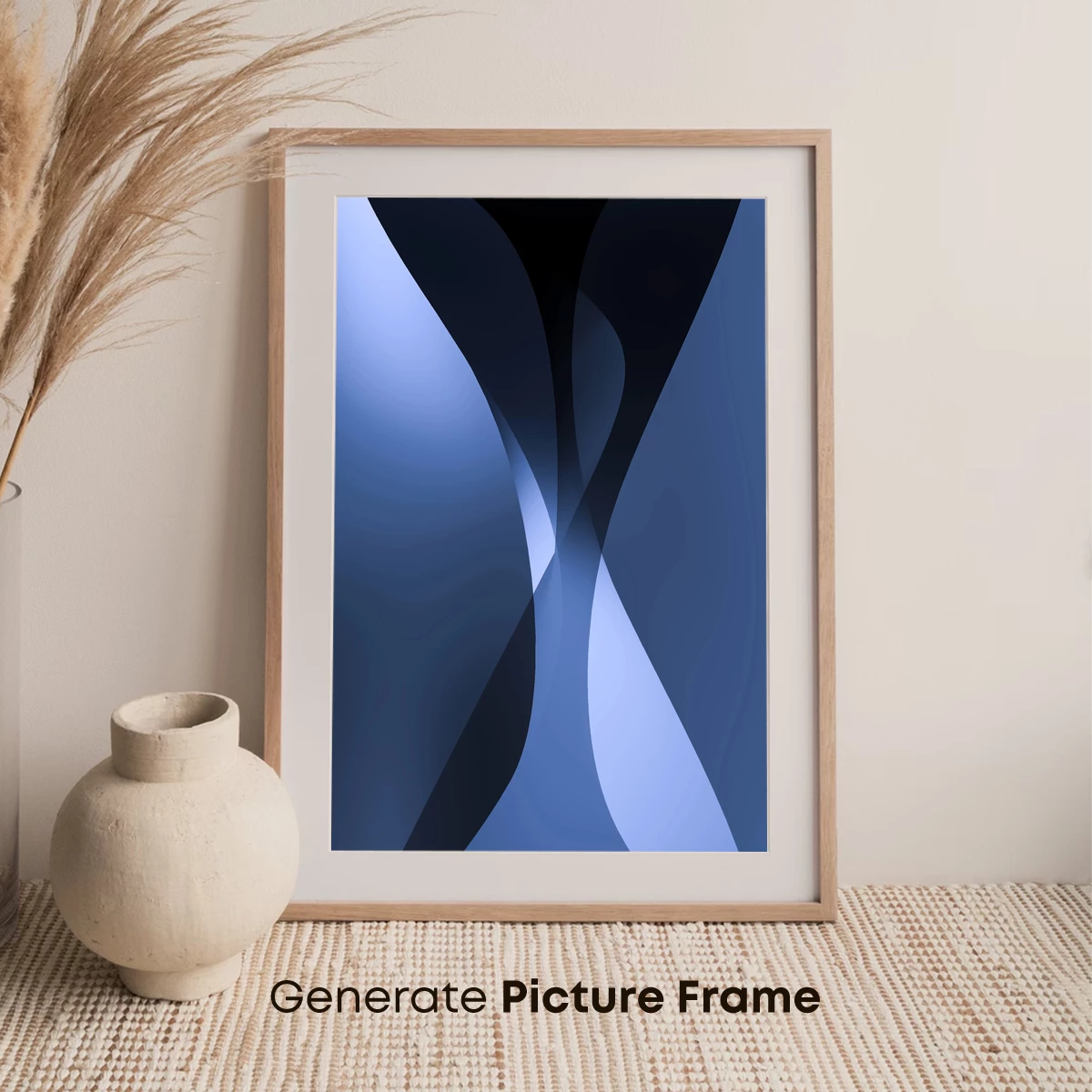 Ethereal Blue Whispers: A Dance of Light and Shadow - Image 7