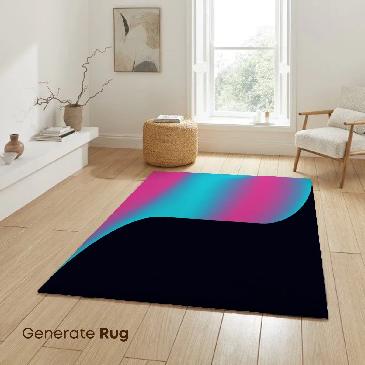 Fluid Chromatics: Teal and Pink Fusion - Image 6