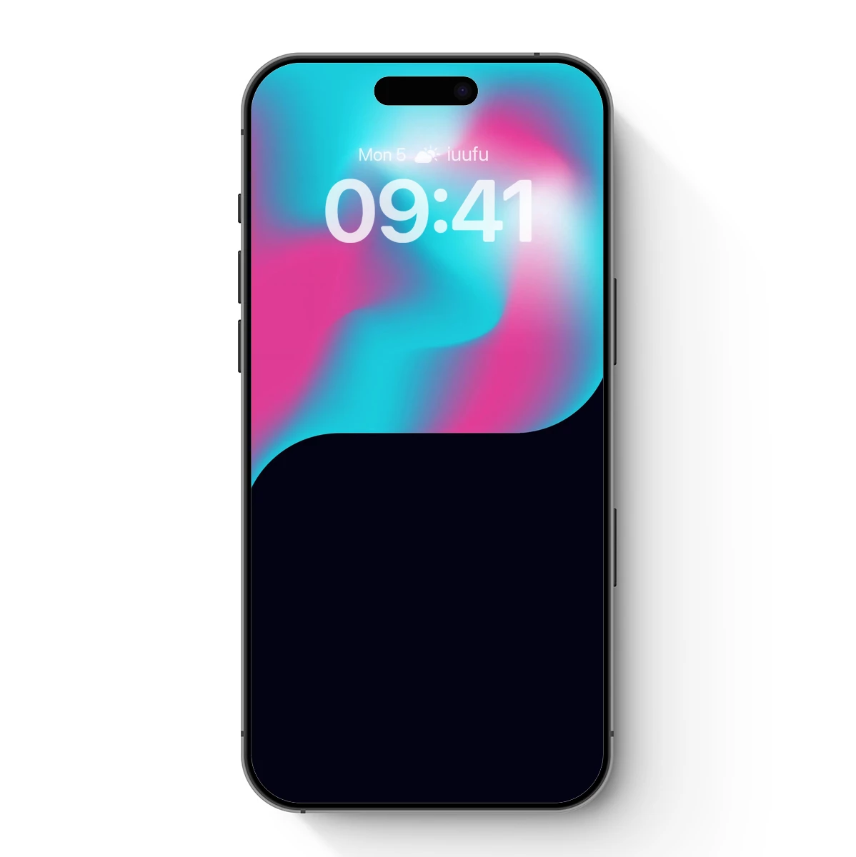 Fluid Chromatics: Teal and Pink Fusion