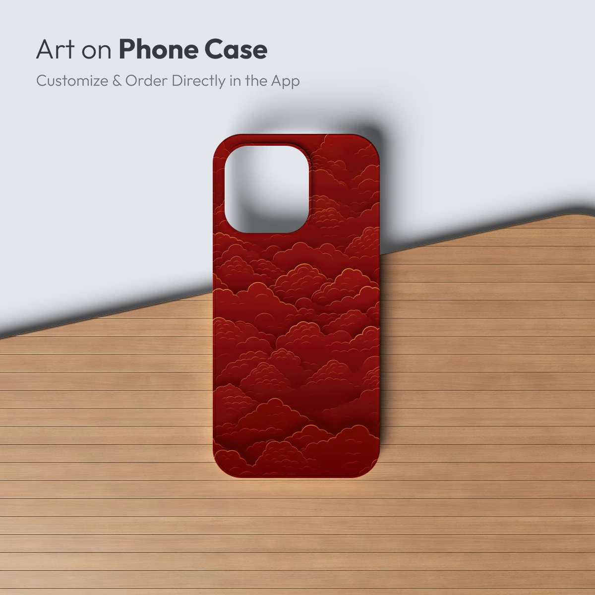 Crimson Clouds: A Symphony in Scarlet - Image 2