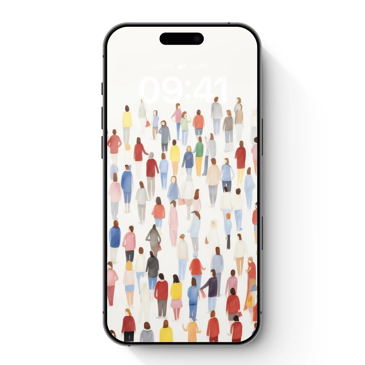 Crowd Canvas: A Symphony of Human Silhouettes