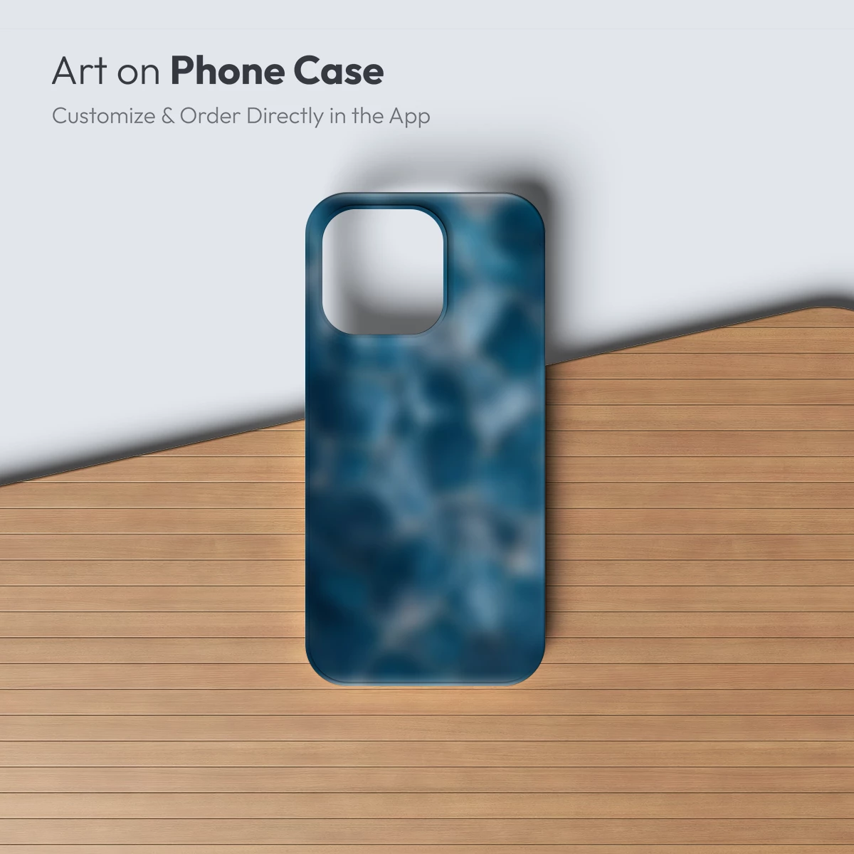 Blue Abyss: Abstract Fluidity - Image 3