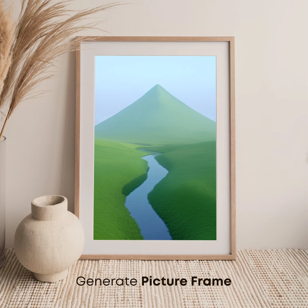Emerald Pyramid: A Serene Green Odyssey - Image 7