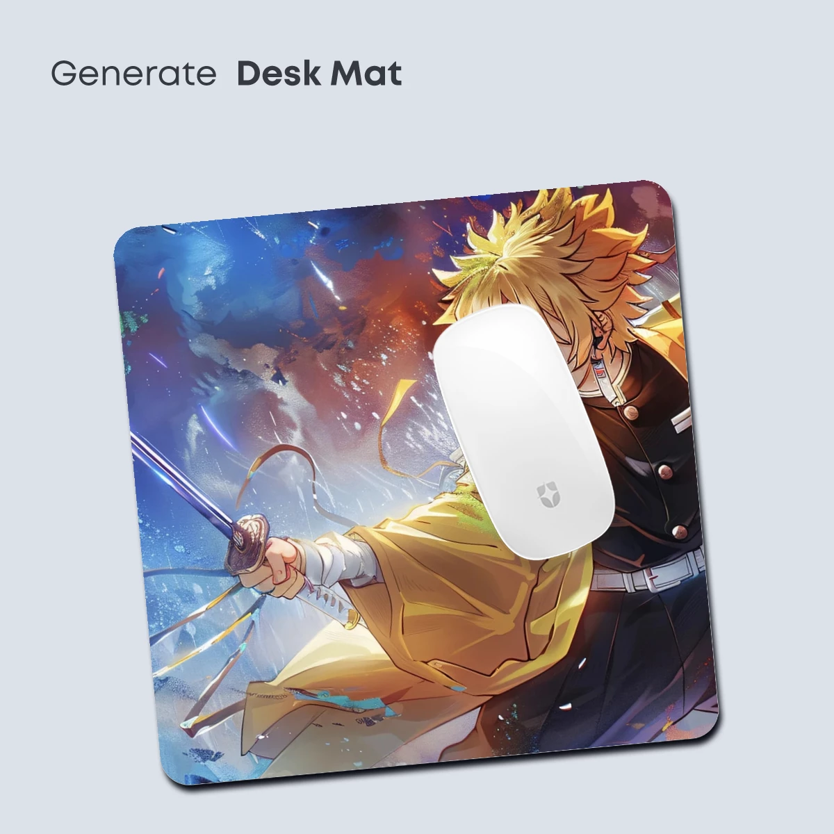 Blazing Samurai: Anime Warrior in Dynamic Action - Image 4