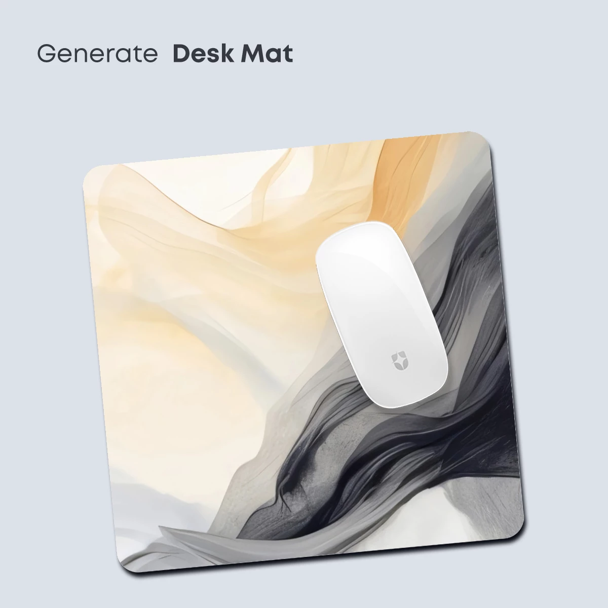 Ethereal Silk Dance: Abstract Flow in Monochrome and Gold - Image 4