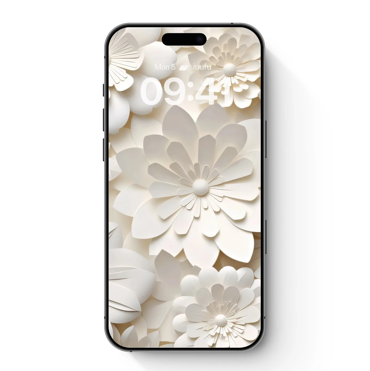 Elegant White Paper Florals