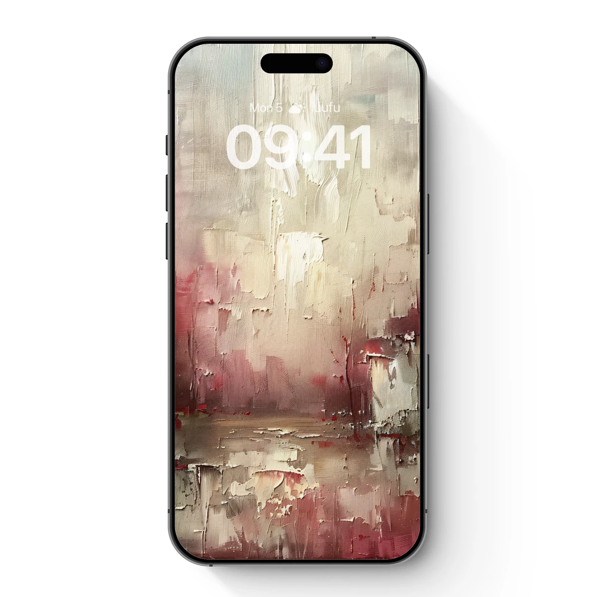 Abstract Dawn: Blush and Mist