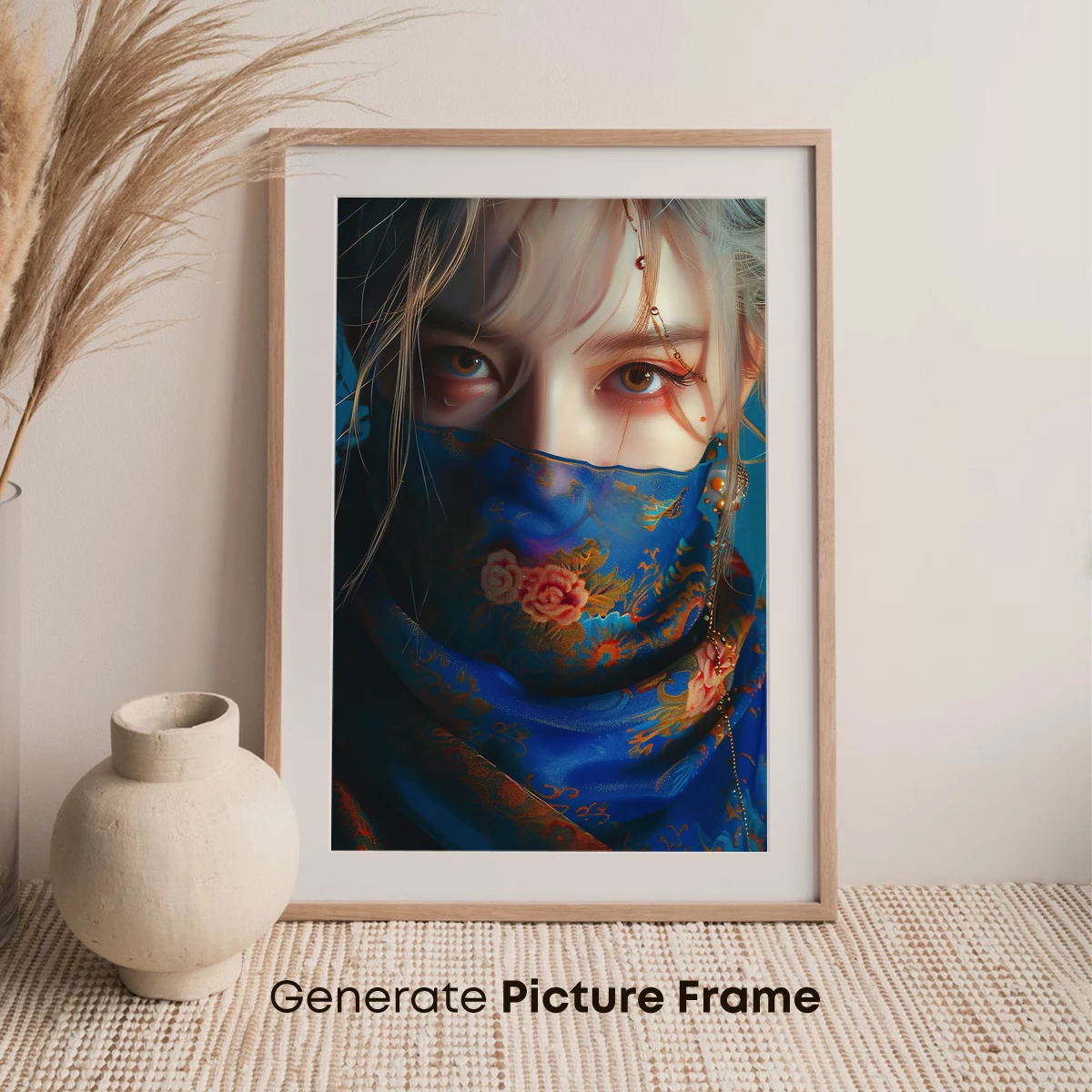 Enigmatic Floral Veil: A Tapestry of Mystery and Elegance - Image 7