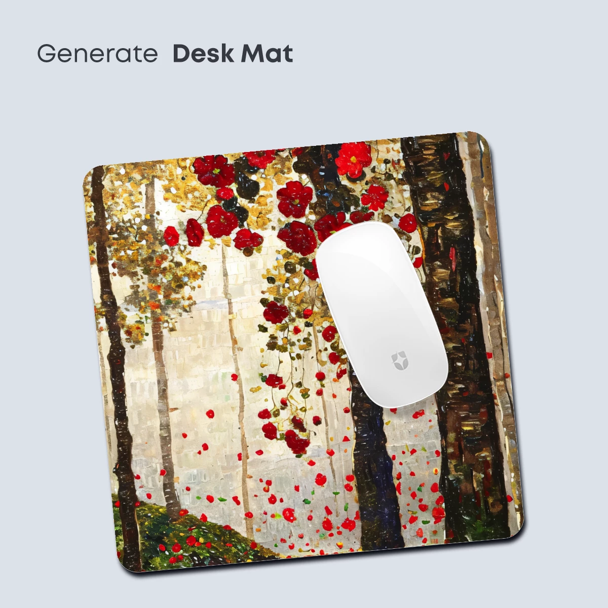 Enchanted Forest of Scarlet Blossoms - Image 4