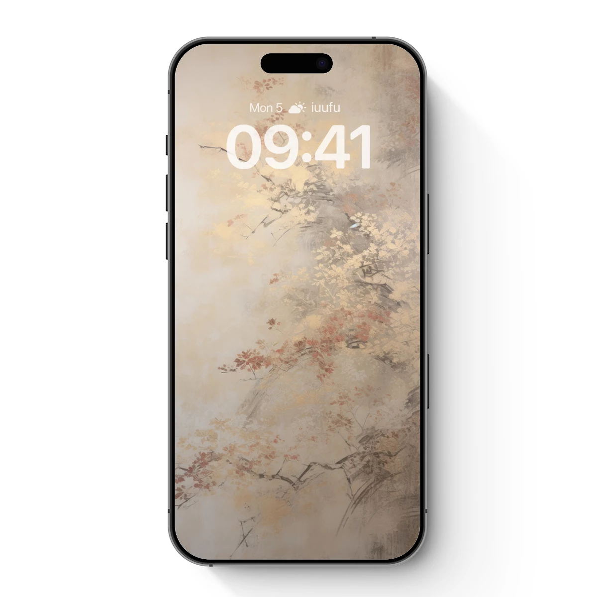 Autumn Whisper: Ethereal Branches in Mist