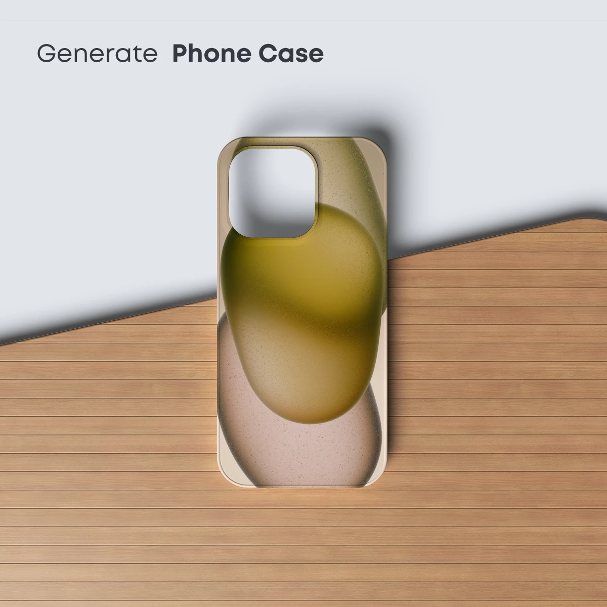 Golden Orb Harmony: Abstract Sculptural Forms - Image 3