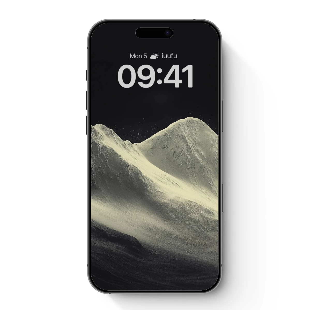 Ethereal Snow Peaks: A Monochrome Odyssey