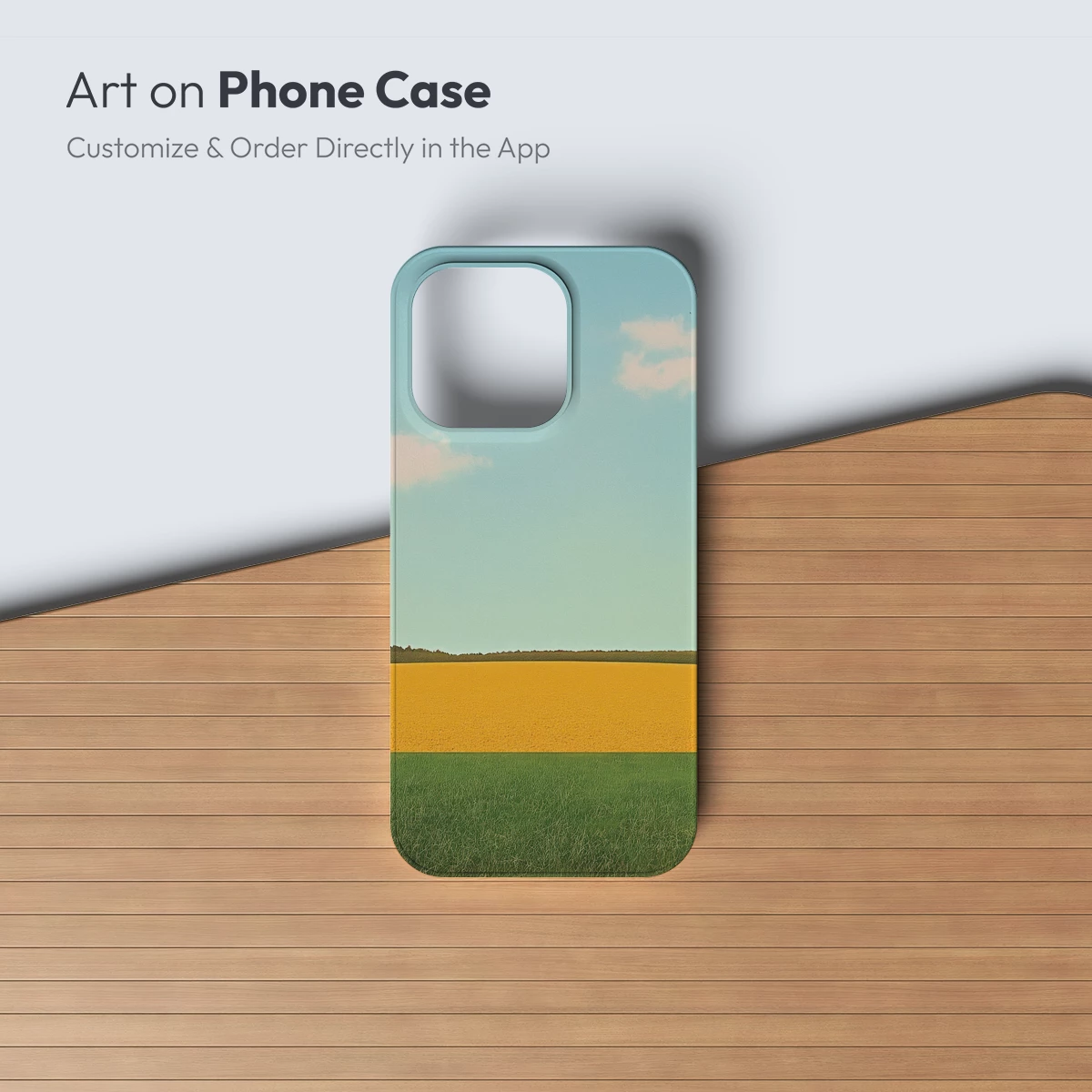 Golden Fields Under Pastel Skies - Image 3