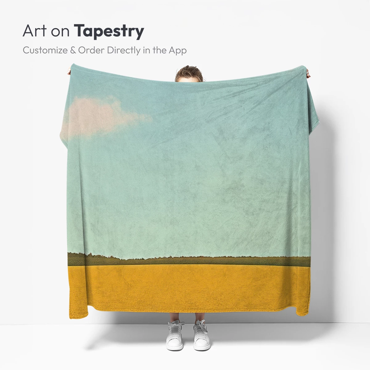 Golden Fields Under Pastel Skies - Image 5
