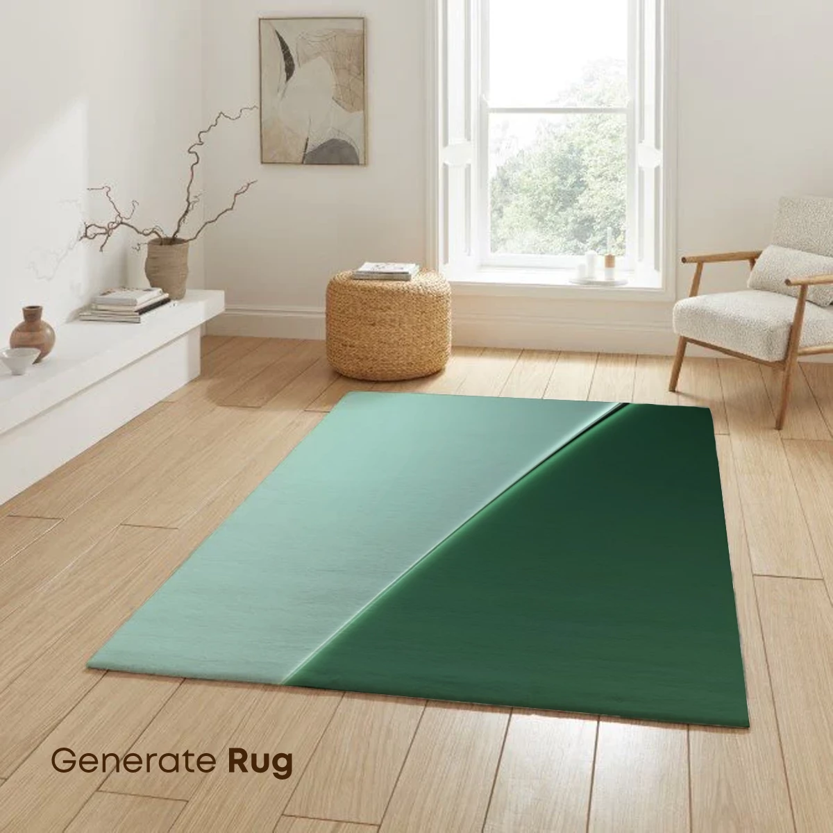 Ethereal Green Gradient: A Study in Smooth Curves - Image 6