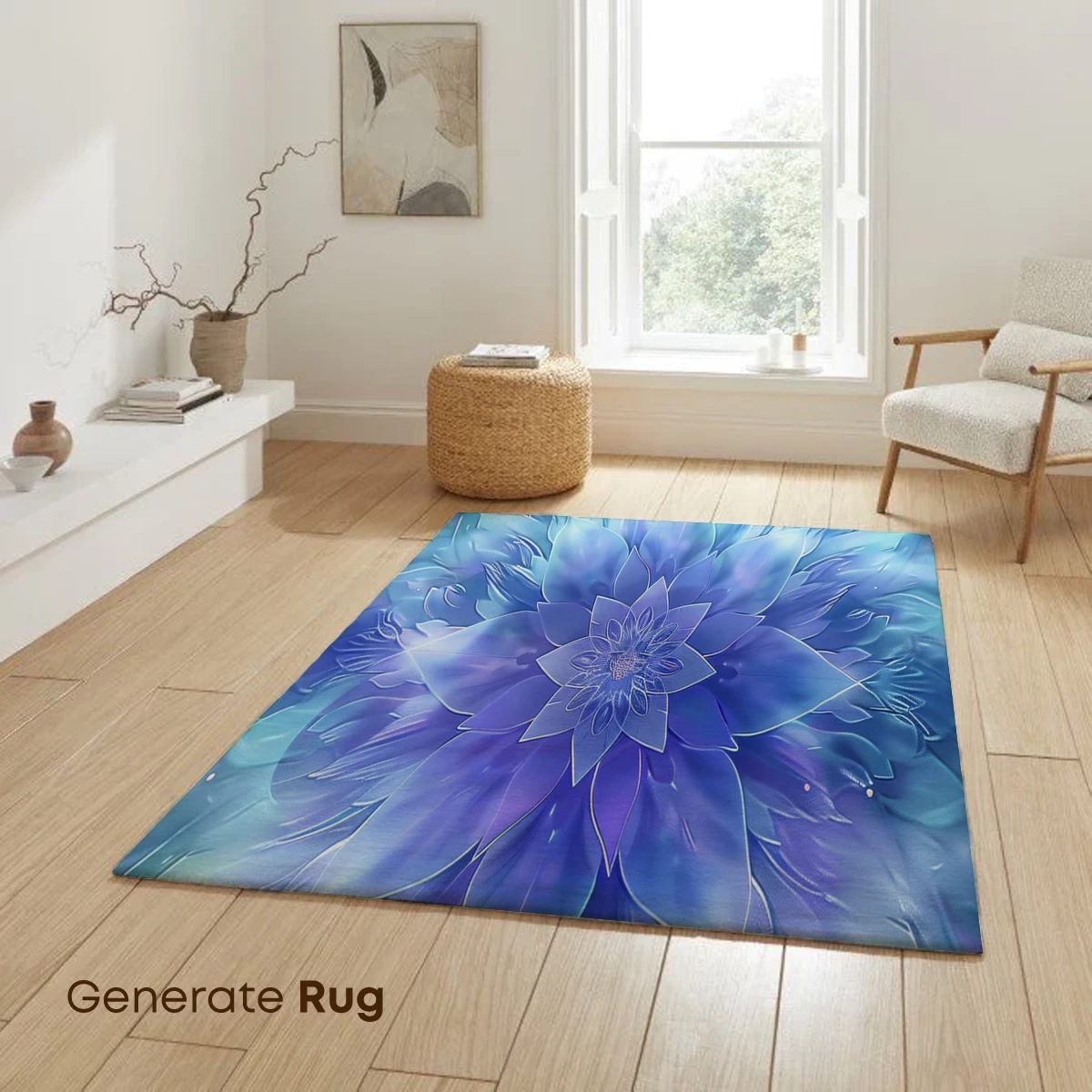 Ethereal Blue Lotus Bloom - Image 6