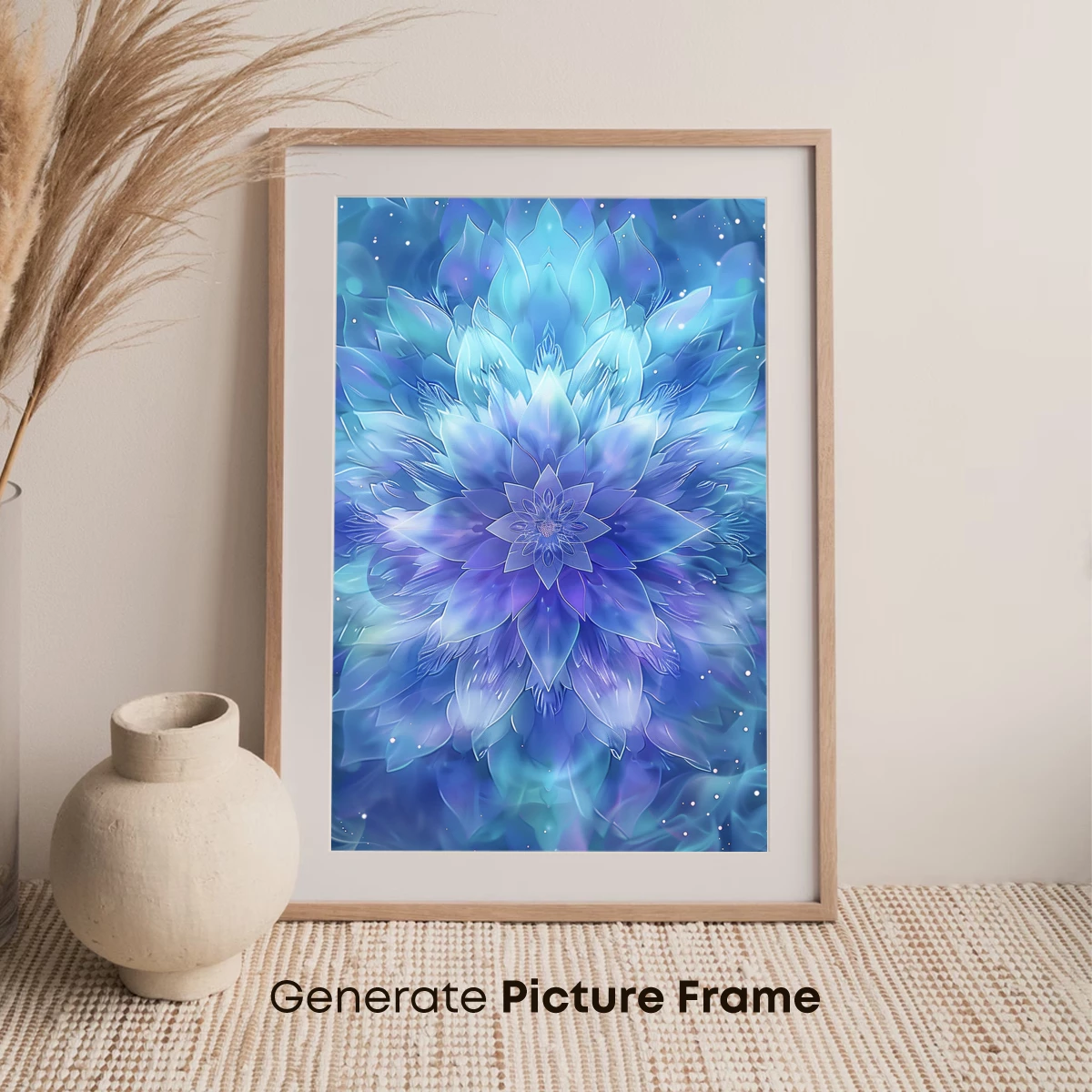 Ethereal Blue Lotus Bloom - Image 7