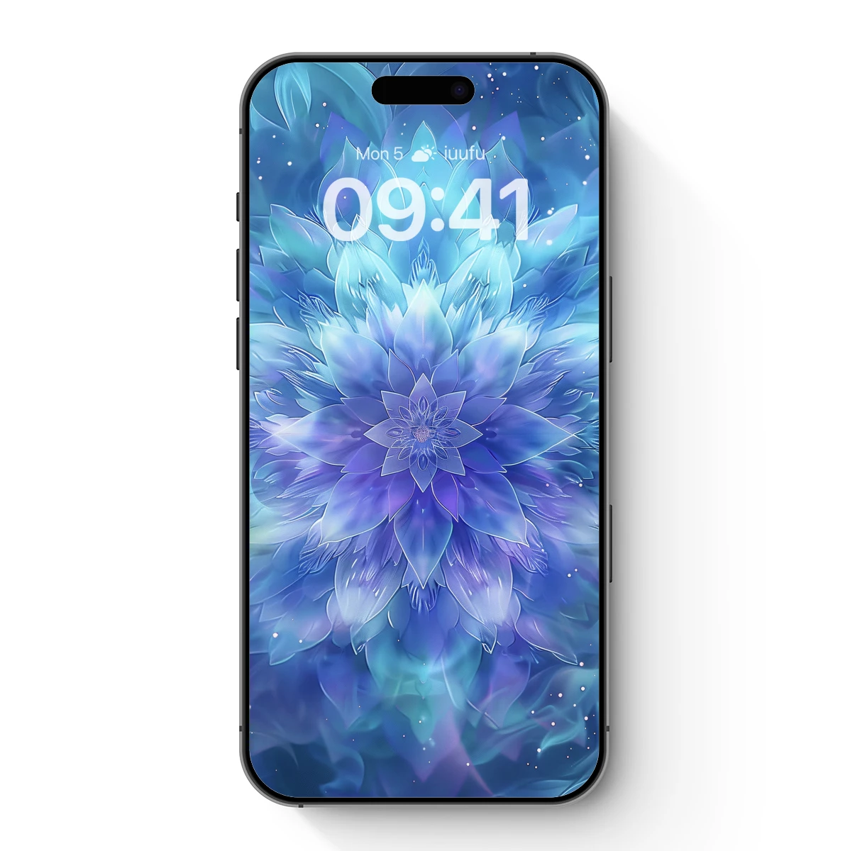 Ethereal Blue Lotus Bloom