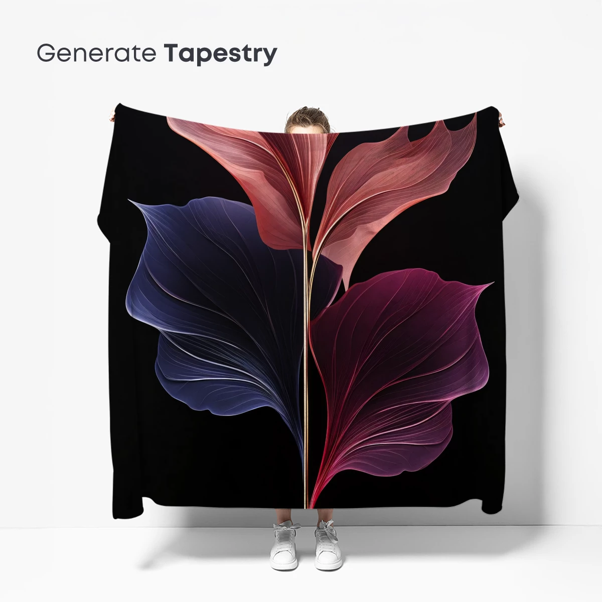 Ethereal Leaf Symphony: Chromatic Whispers - Image 5