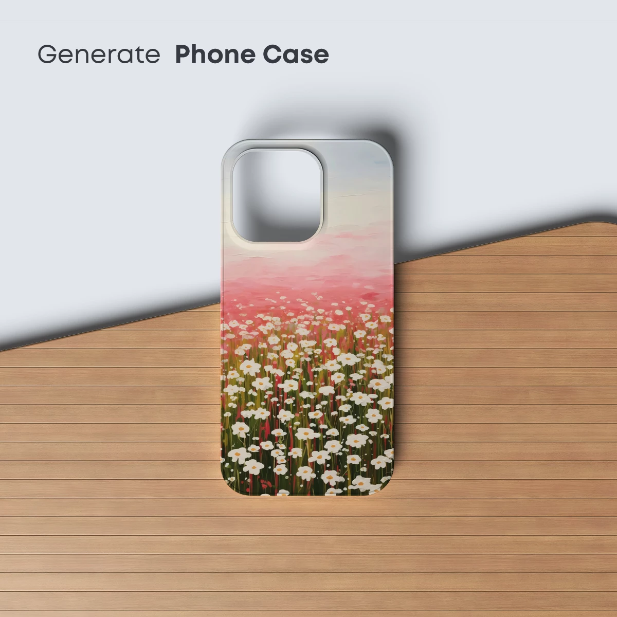 Daisy Dreamland: Soft Pink Horizon - Image 3