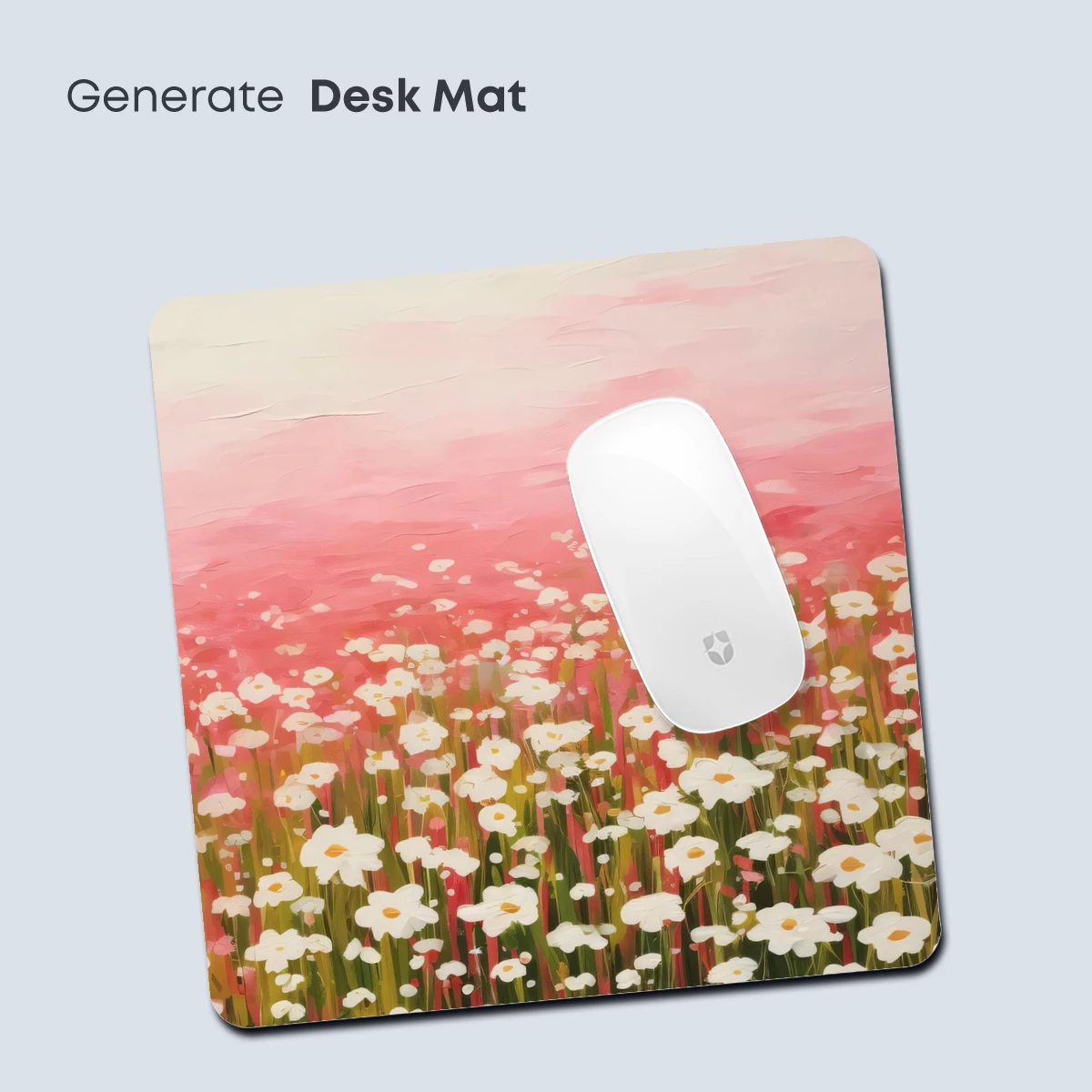 Daisy Dreamland: Soft Pink Horizon - Image 4