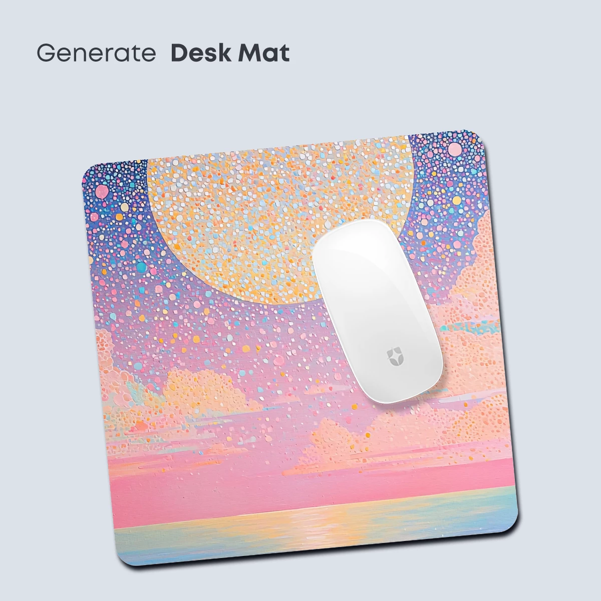 Dreamy Dotted Moonrise Over Serene Waters - Image 4