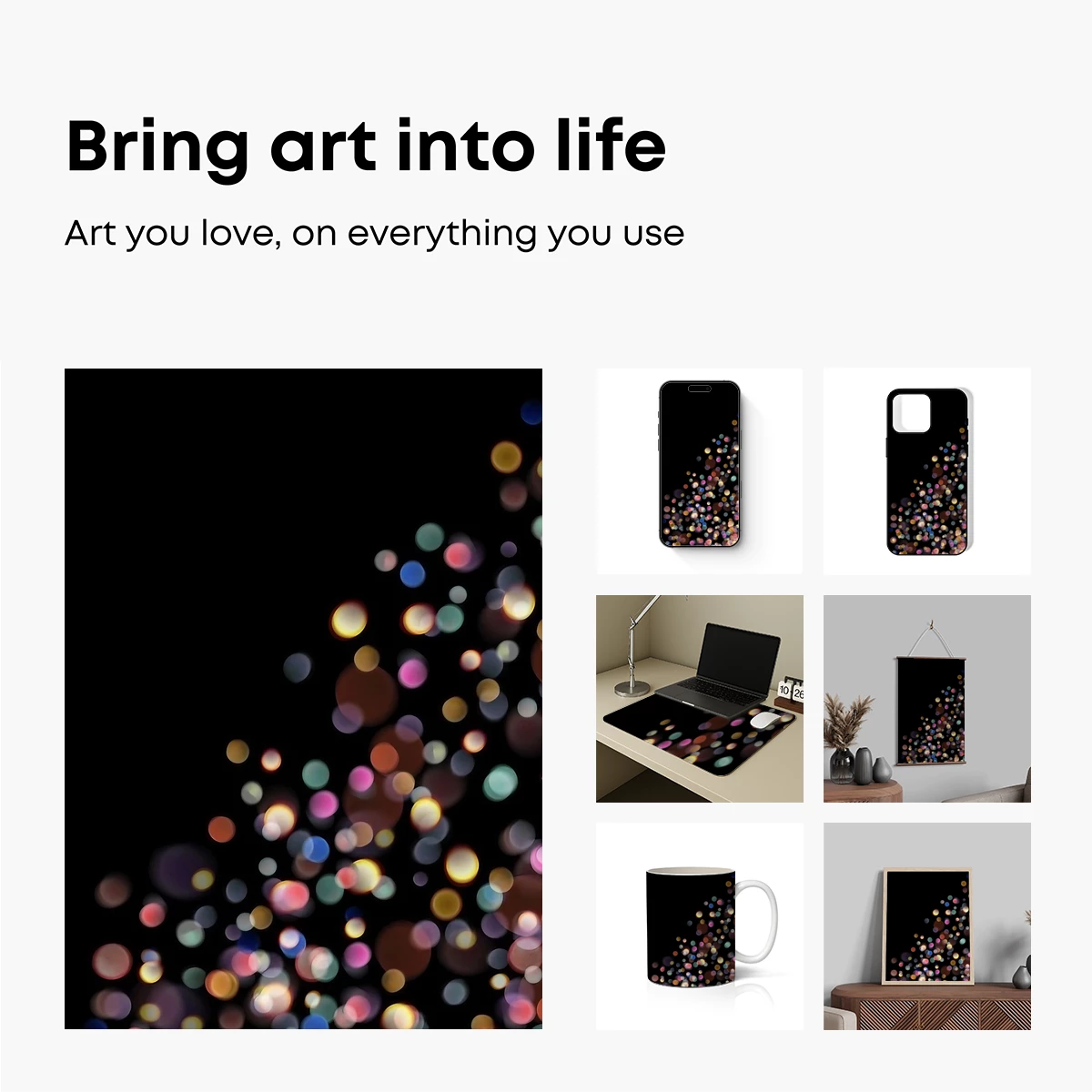 Bokeh Symphony: A Dance of Light and Shadow - Image 2