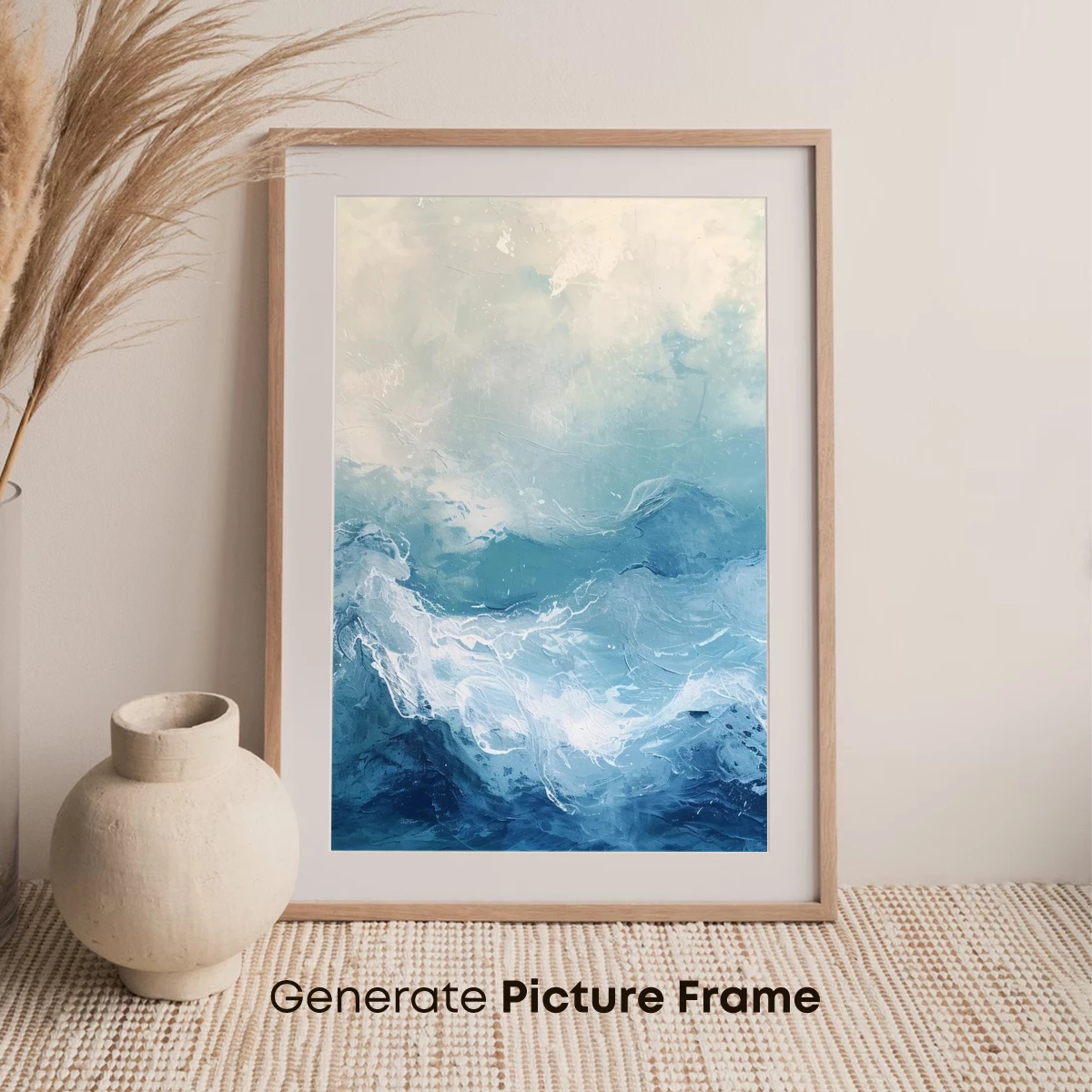 Oceanic Symphony: Abstract Waves in Motion - Image 7