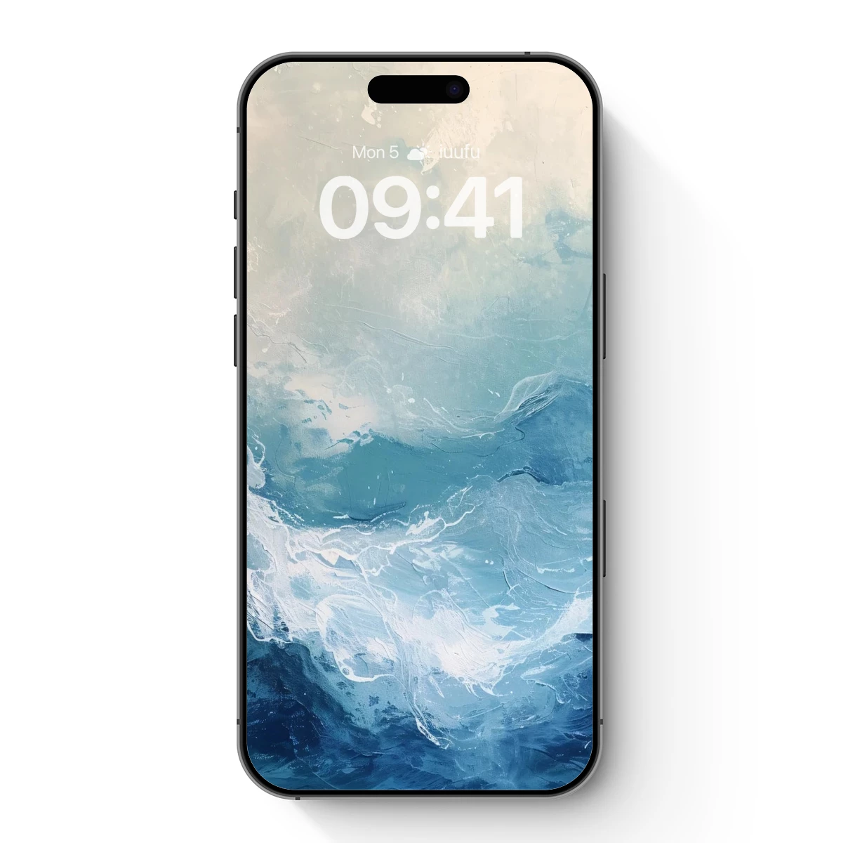 Oceanic Symphony: Abstract Waves in Motion