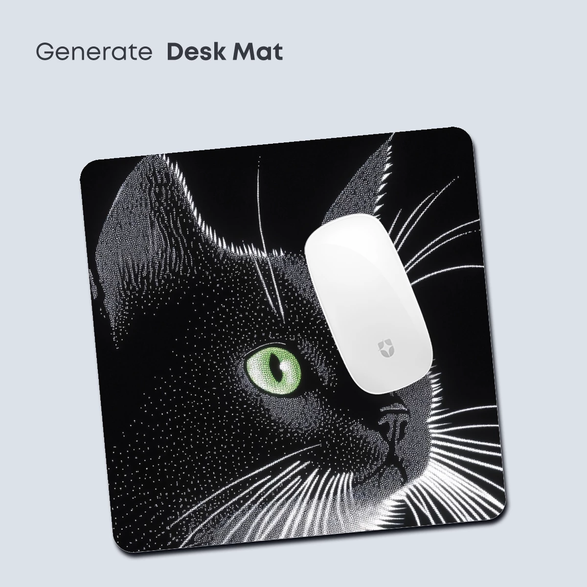 Glowing Cat: Neon Whiskers in the Dark - Image 4