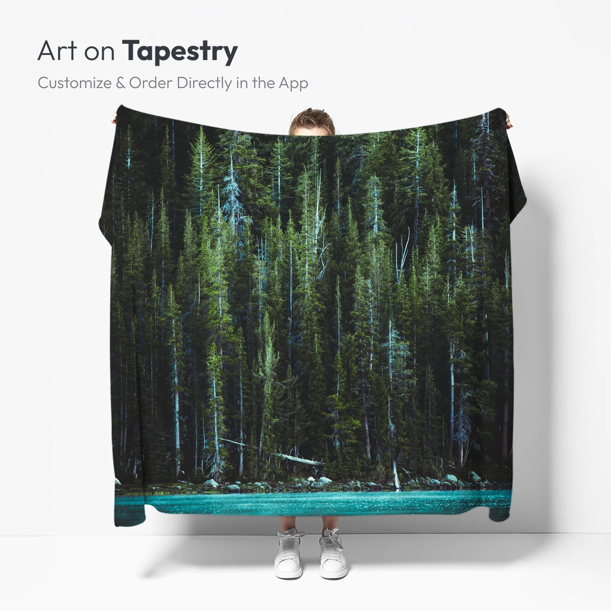 Ethereal Forest Reflections - Image 5