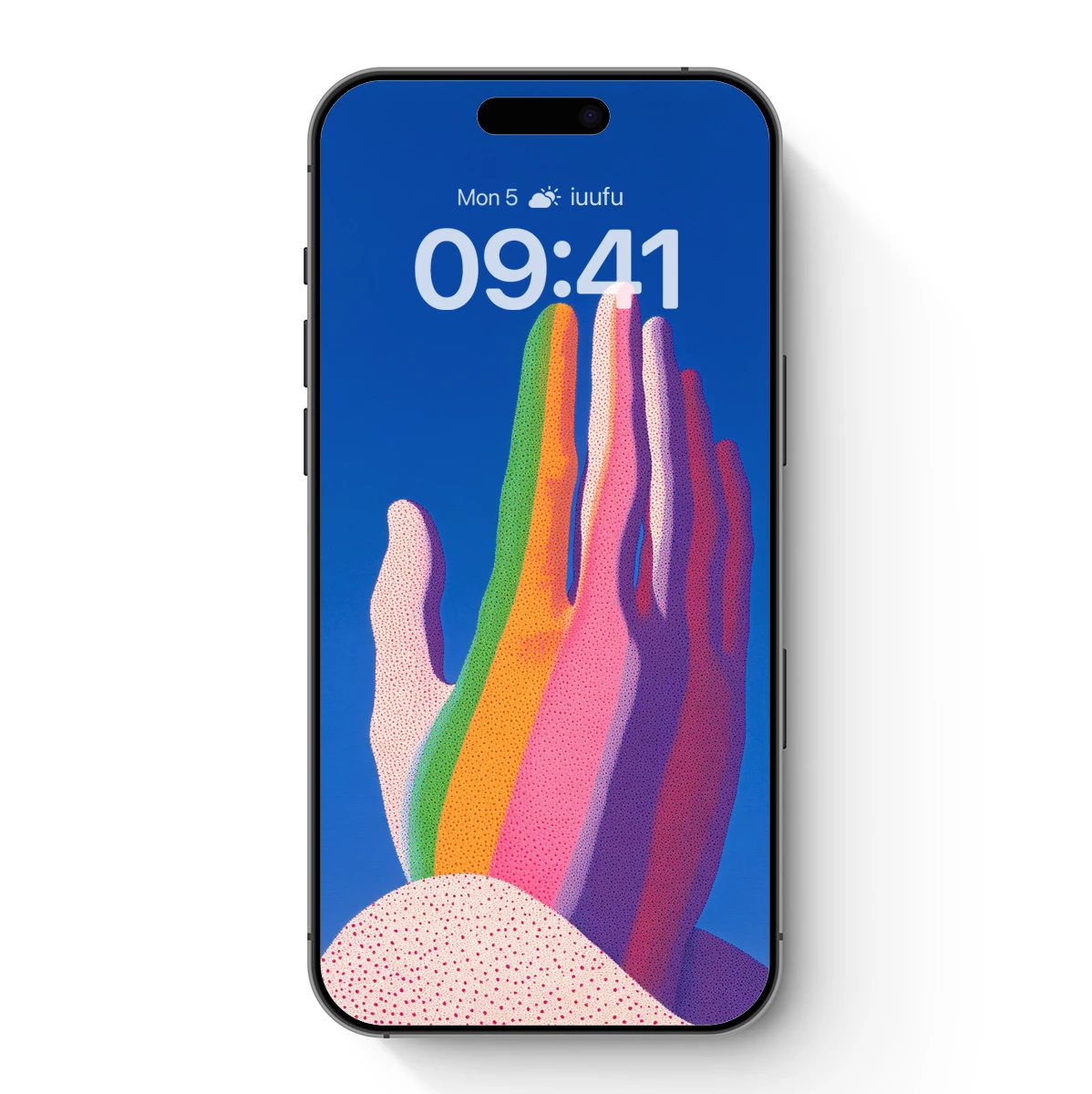 Dotwork Hands in Rainbow Harmony