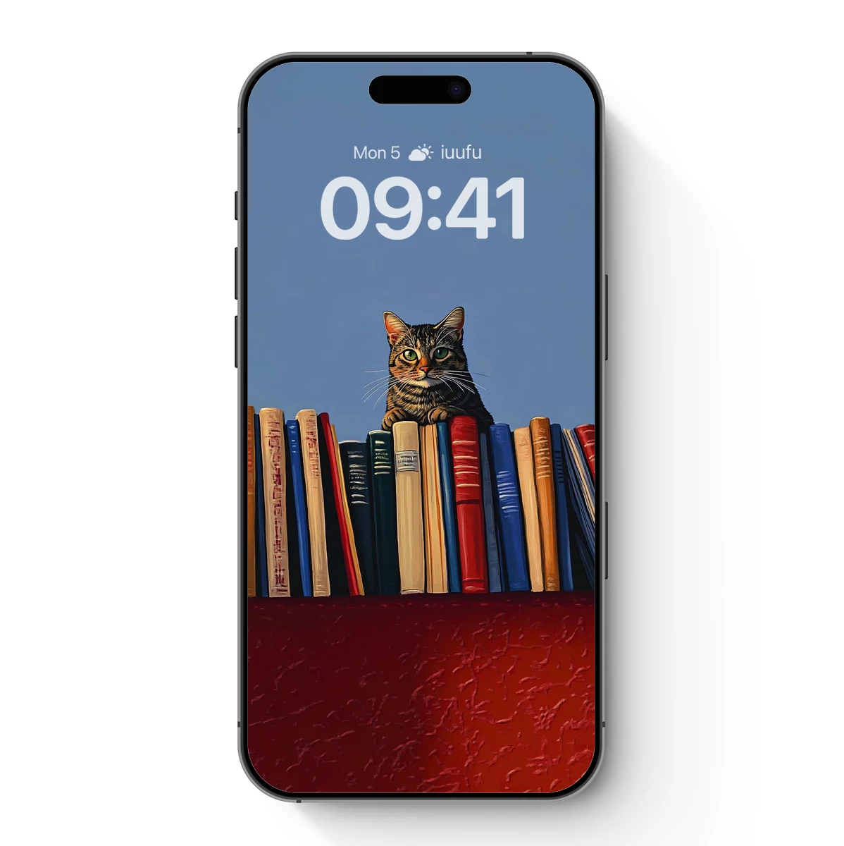 Curious Cat Among Books: A Whimsical Literary Scene