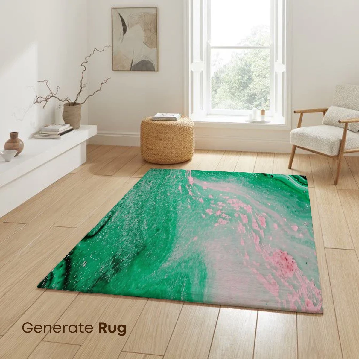 Emerald Swirls and Cosmic Dust - Image 6