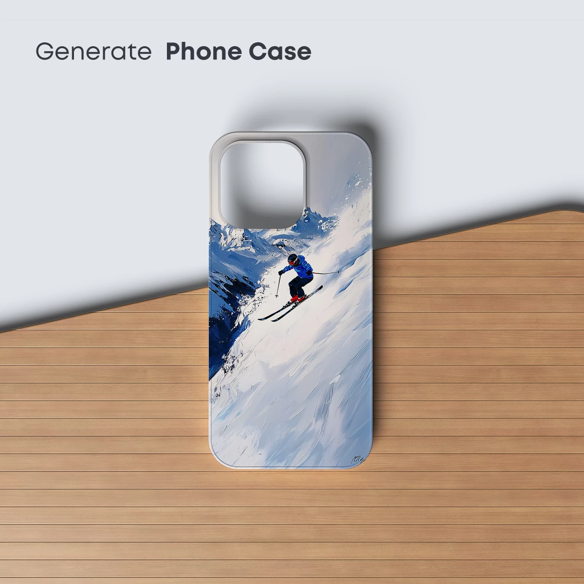 Alpine Descent: Snowy Peaks and Speed - Image 3