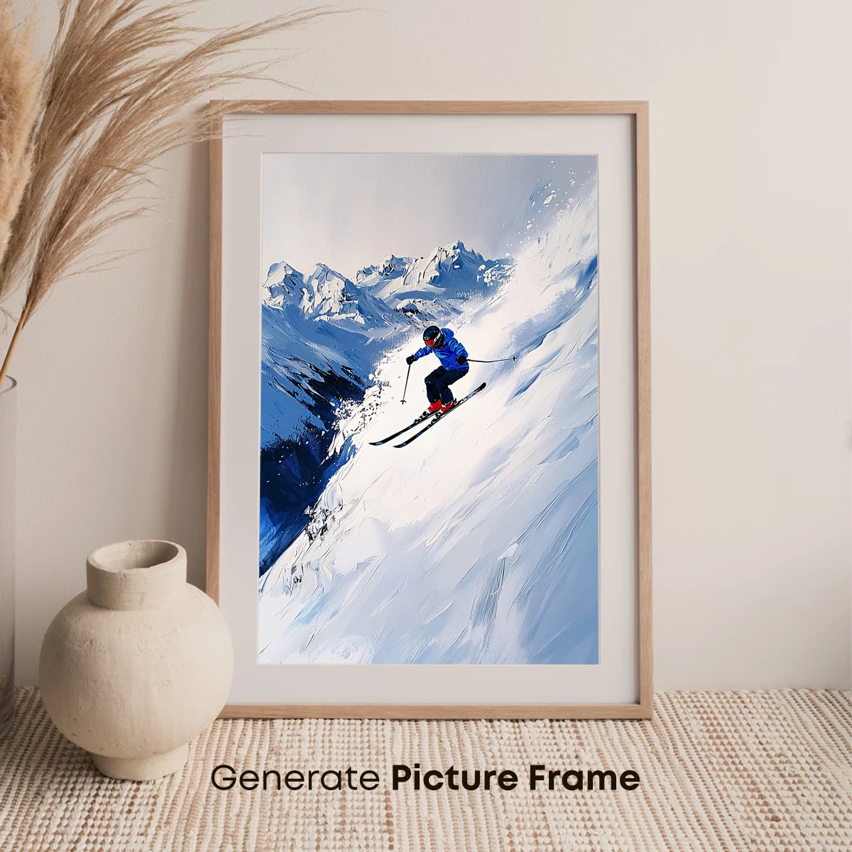 Alpine Descent: Snowy Peaks and Speed - Image 7