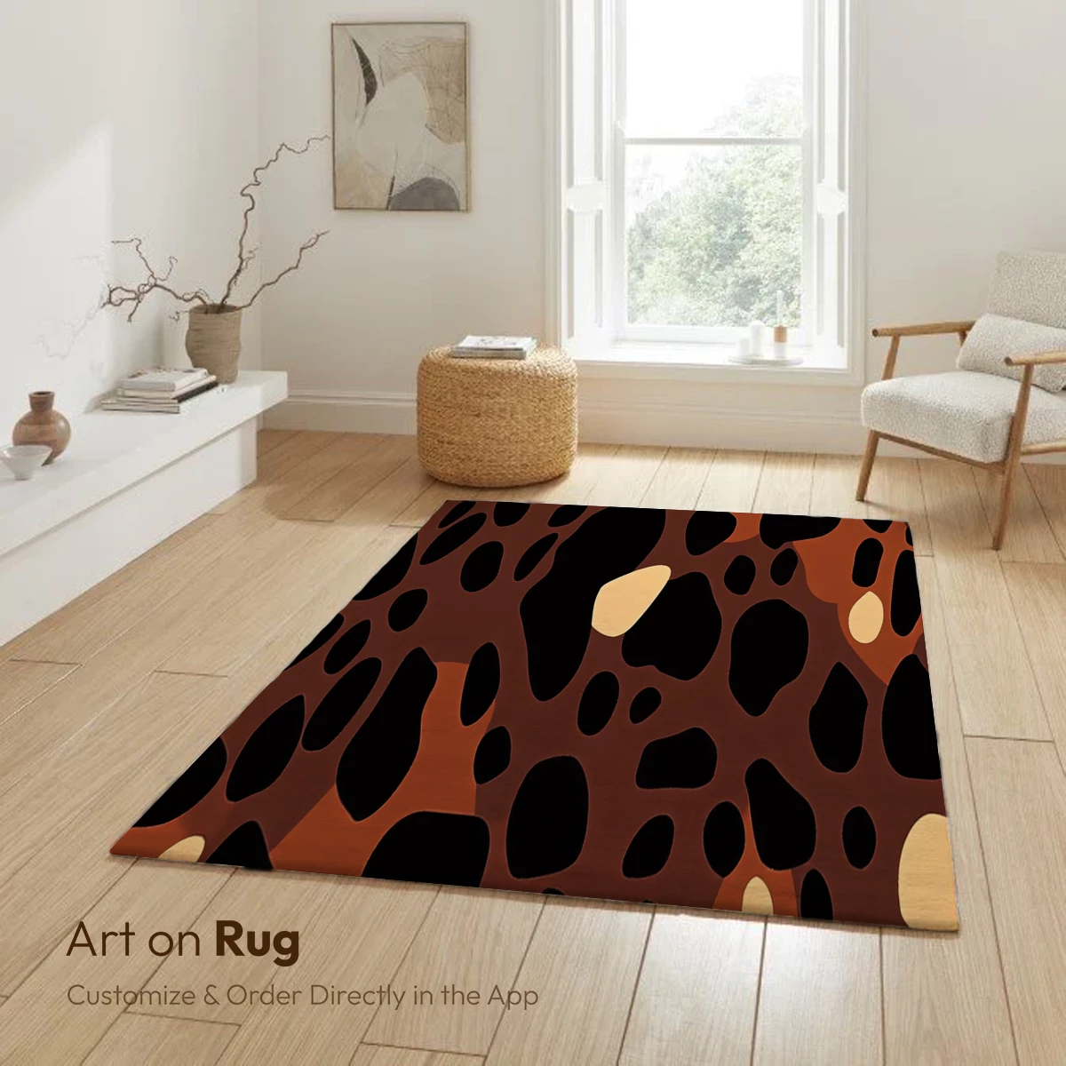 Bold Leopard Print: Abstract Animal Elegance - Image 6