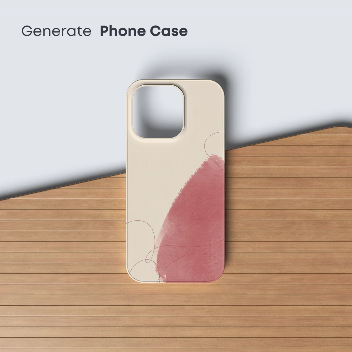 Abstract Blush Brushstroke - Image 3