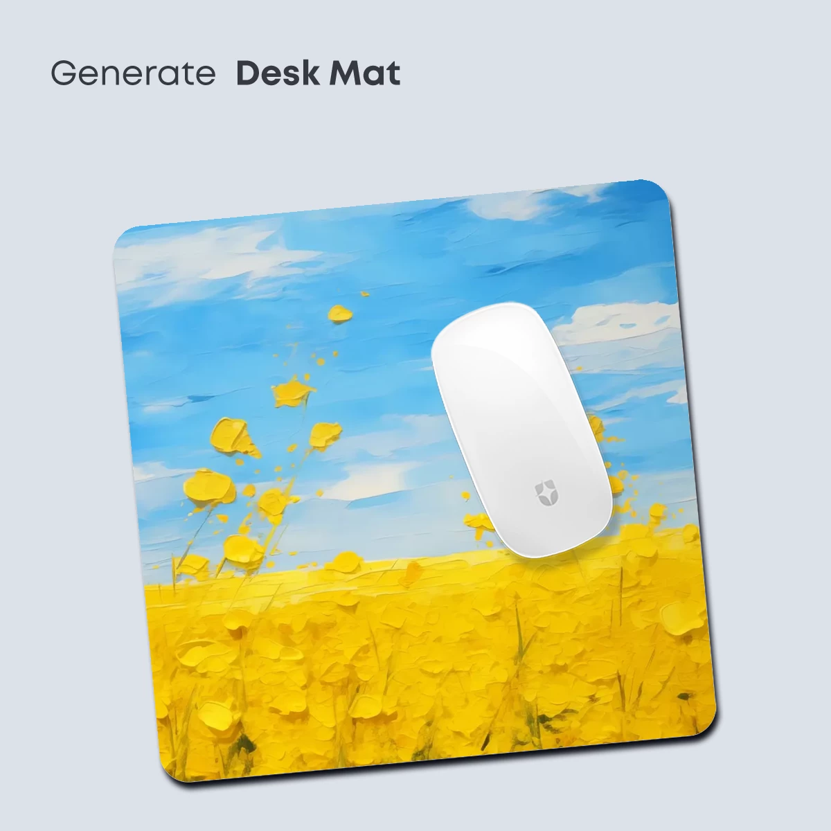 Golden Field Under Blue Skies - Image 4