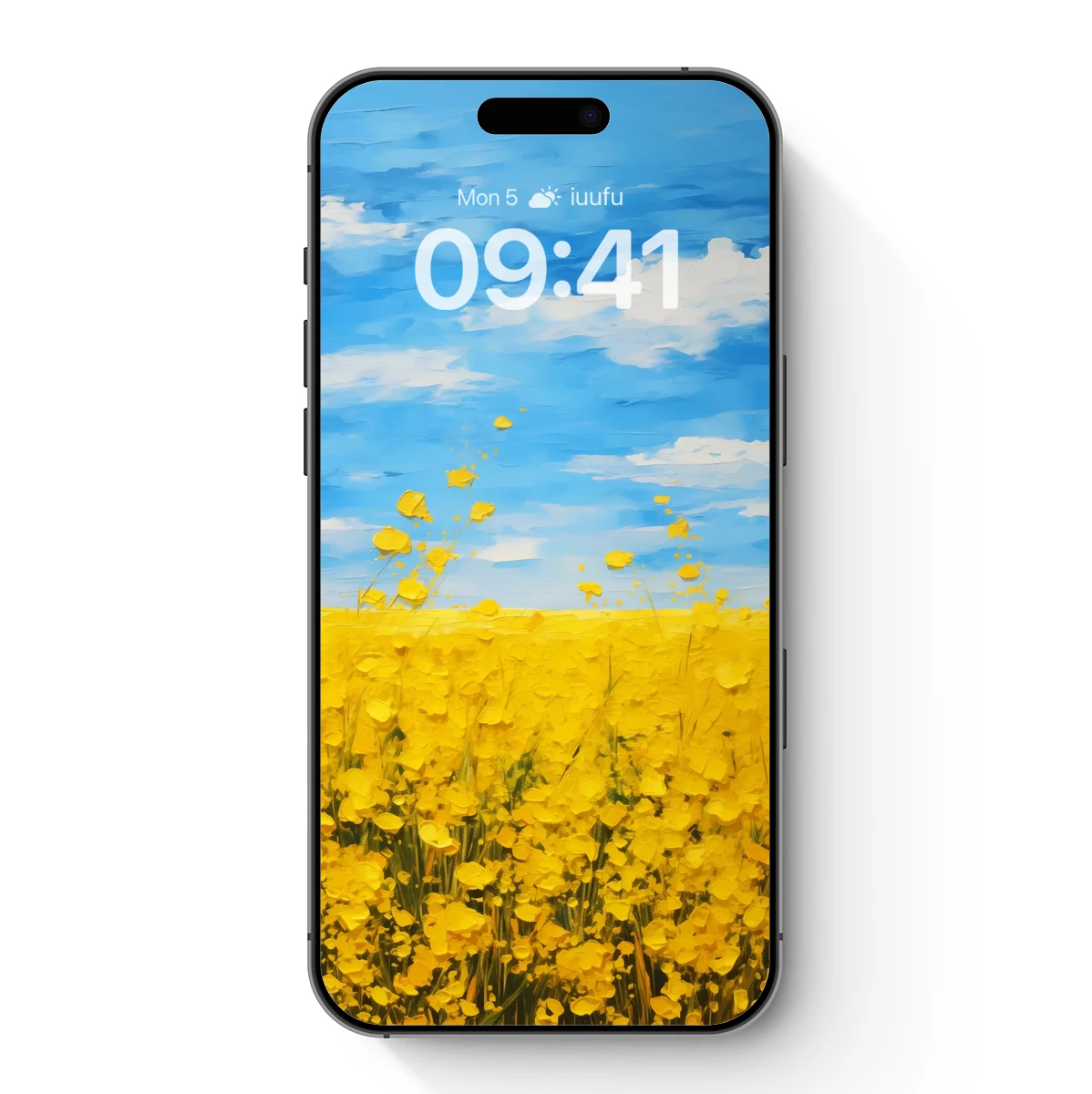 Golden Field Under Blue Skies Golden Field Under Blue Skies