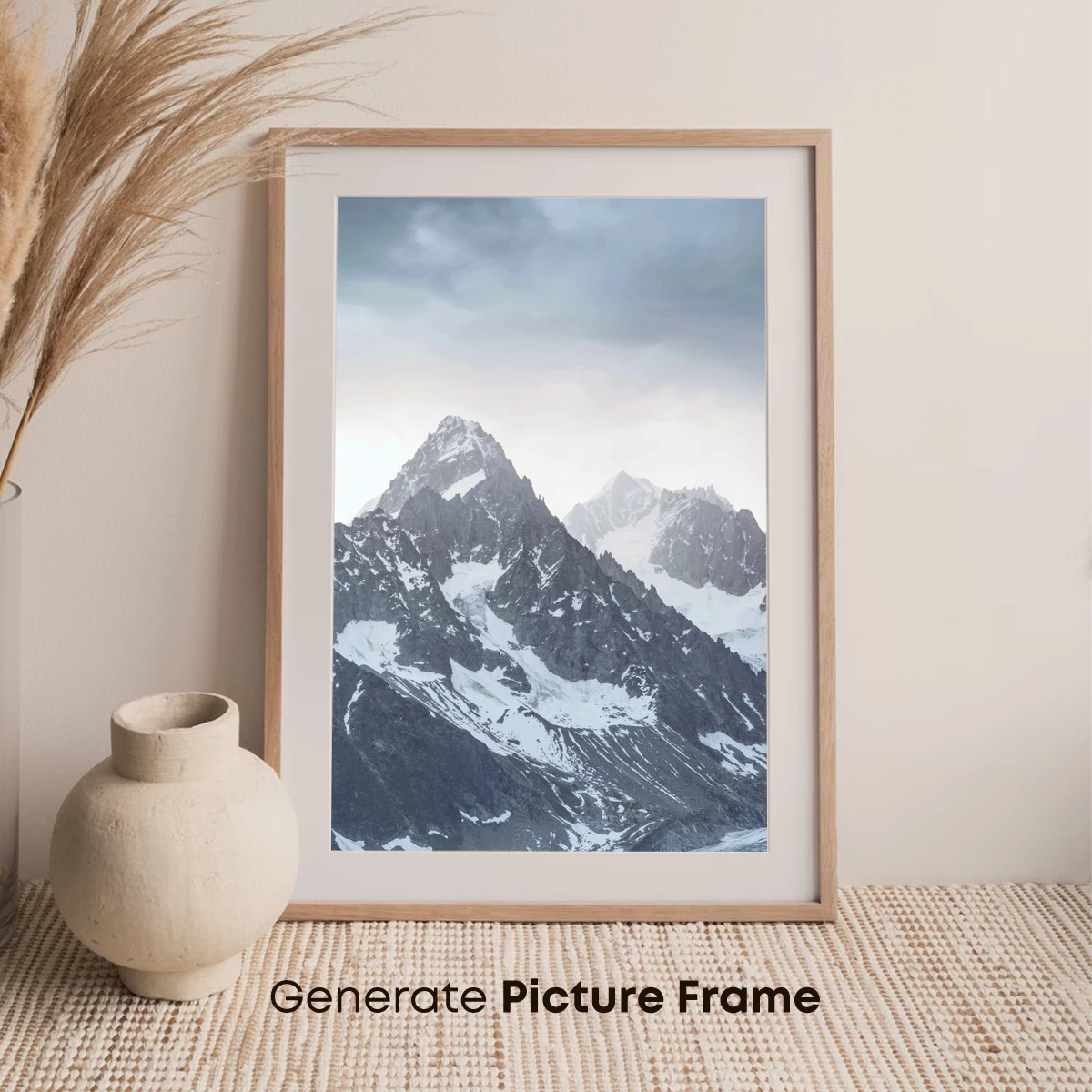 Eternal Snow Peaks: A Symphony of Stone and Sky - Image 7