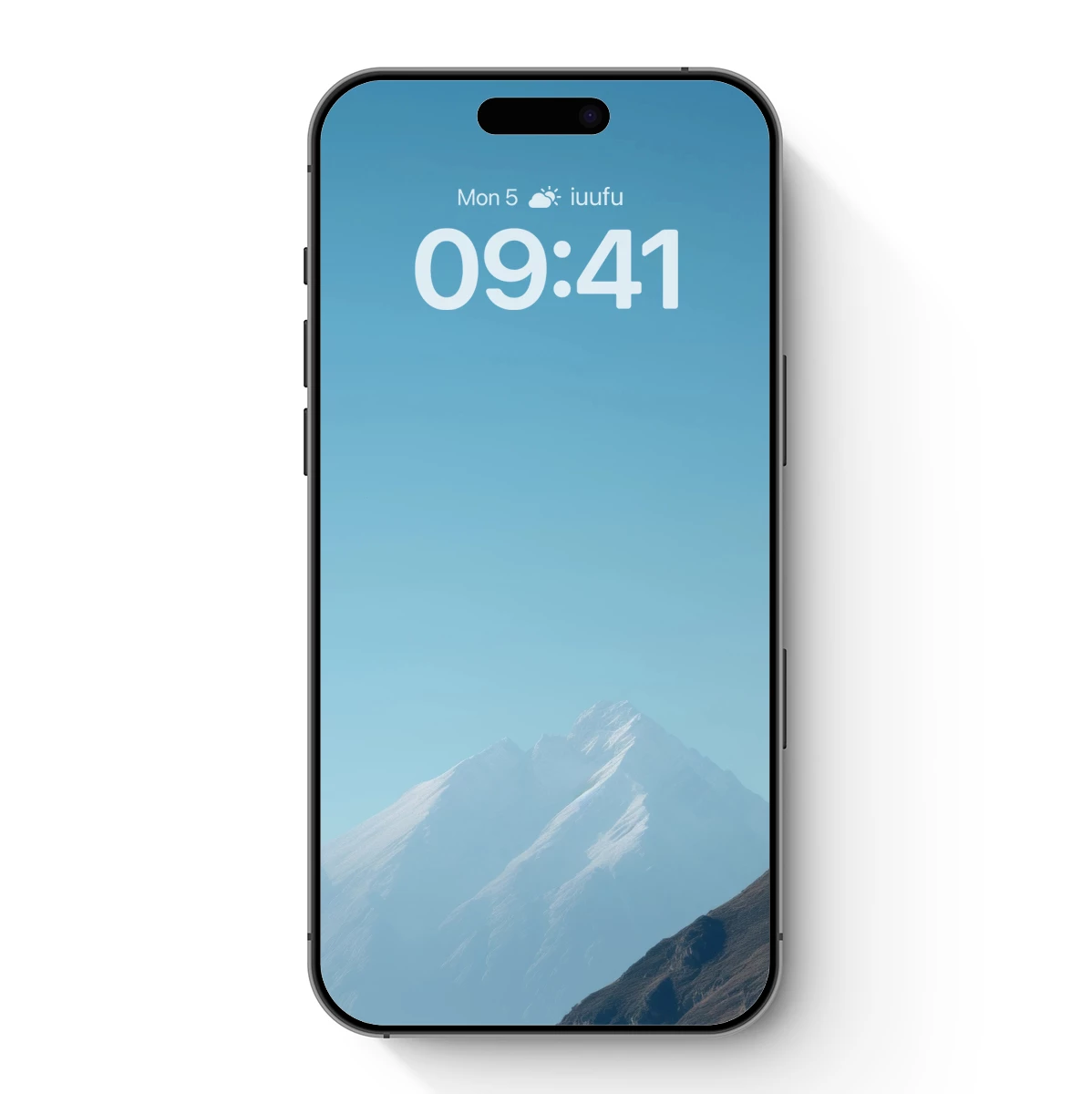 Eternal Snow Peak Under Azure Skies Eternal Snow Peak Under Azure Skies