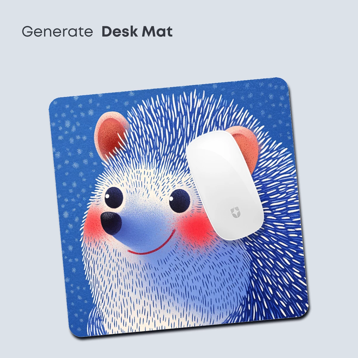 Charming Hedgehog in Winter Wonderland - Image 4