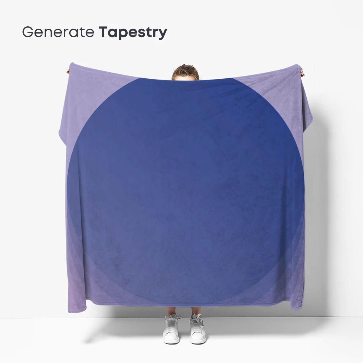Gradient Eclipse: Layered Serenity in Blue - Image 5